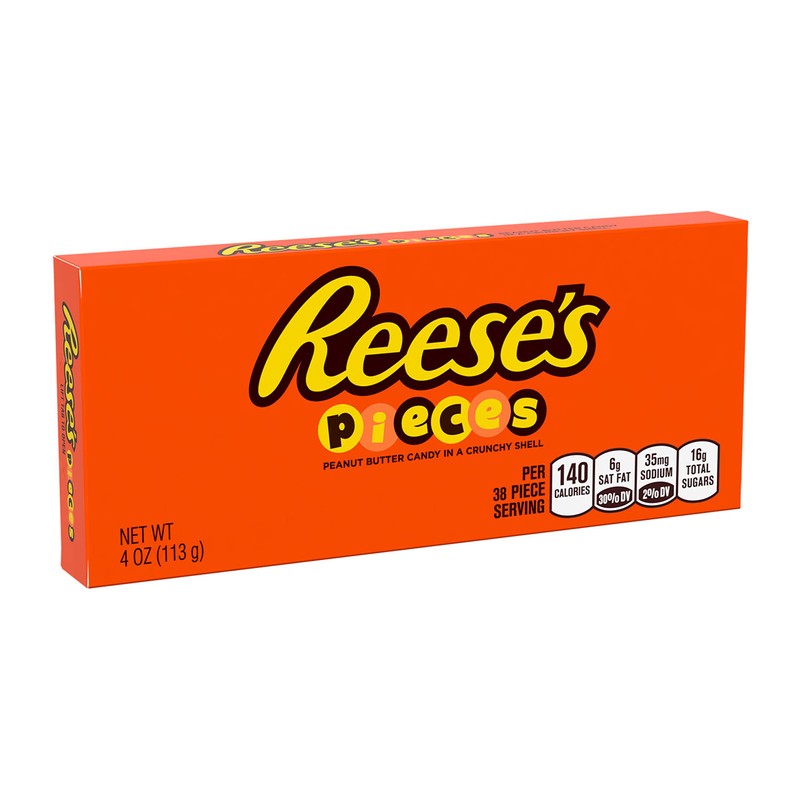 REESE'S PIECES Peanut Butter in a Crunchy Shell, Candy Boxes,