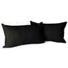 Amolavet Cushion Cover 40 x 80 cm, Black, Set of