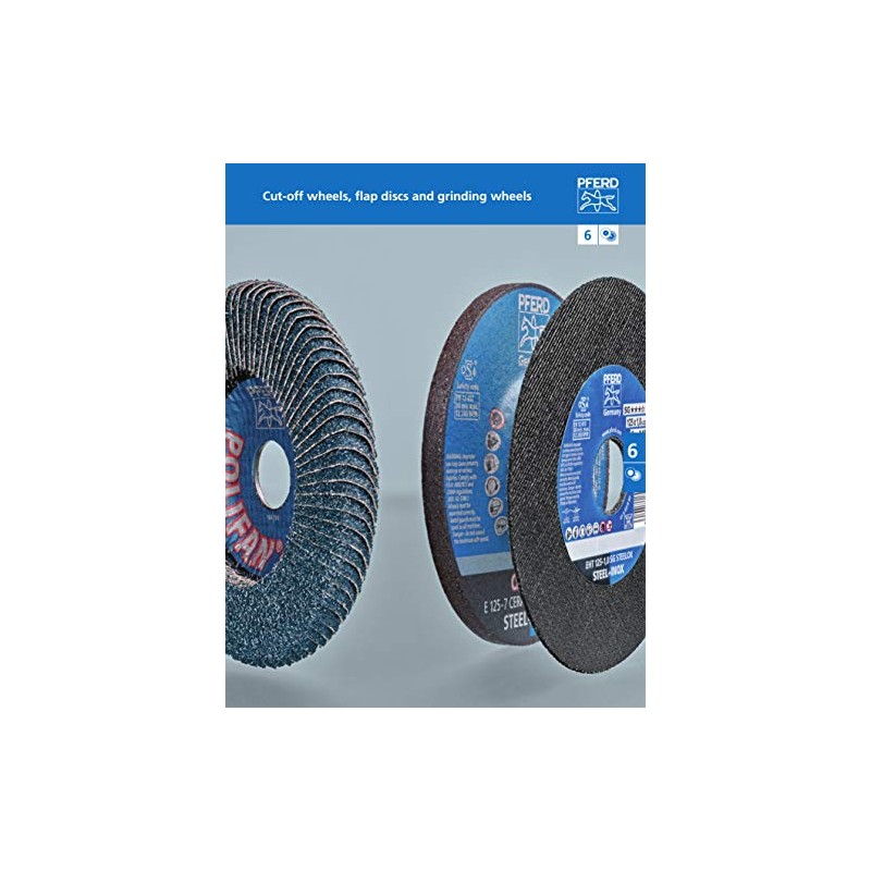 PFERD 4-1/2" Depressed Center SG Steel Cut-Off Wheel – Type