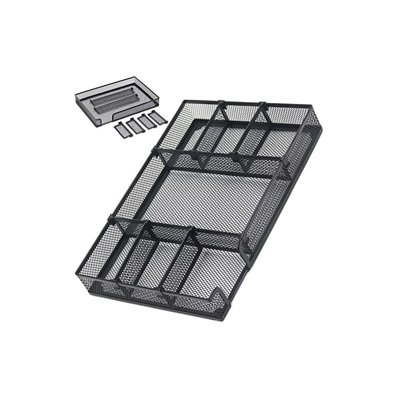 Organizador de Cajones, Organizador de Accesorios con 6 Compartimentos