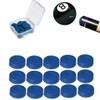 Cue Tips, 20 Pack 10 mm Billiard Replacement Tips, Cue