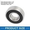 A ABSOPRO 6202RZ 15 x 35 x 11mm Double Shielded
