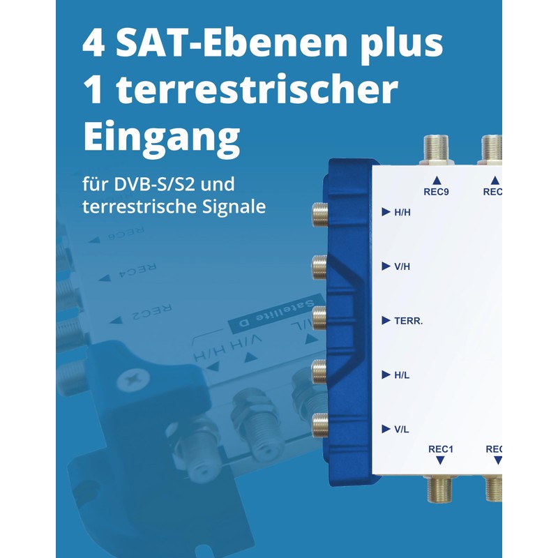 Megasat Multischalter 5/16