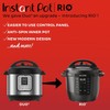 Instant Pot RIO, 7-in-1 Electric Multi-Cooker, PressureCooker, SlowCooker, RiceCooker, Steamer,
