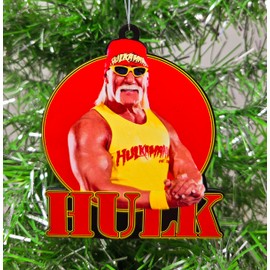 Wrestler Iconic Hogan Christmas Ornament