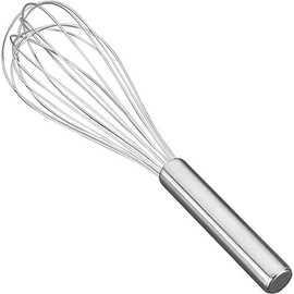 Metaltex 122825 Schneebesen, Glas, Silber