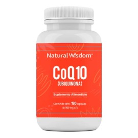 Coenzima CoQ10 | Efecto antioxidante | Favorece el funcionamiento de los músculos y el corazón | Aporta energía y vitalidad | 180 cápsulas