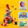 Pack of 500 Colourful Pompoms for Crafts, Colourful Pompoms, 10/15/20/25/30