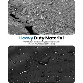 OutdoorMaster Snowboard Bag - 900D Water Resistant Snowboard Travel Bag with Shoulder Strap, Foldable Storage Design - Grey, M