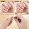 2 Pieces Mini Cuticle Cutter, Professional Cuticle Nippers Cuticle Scissors,