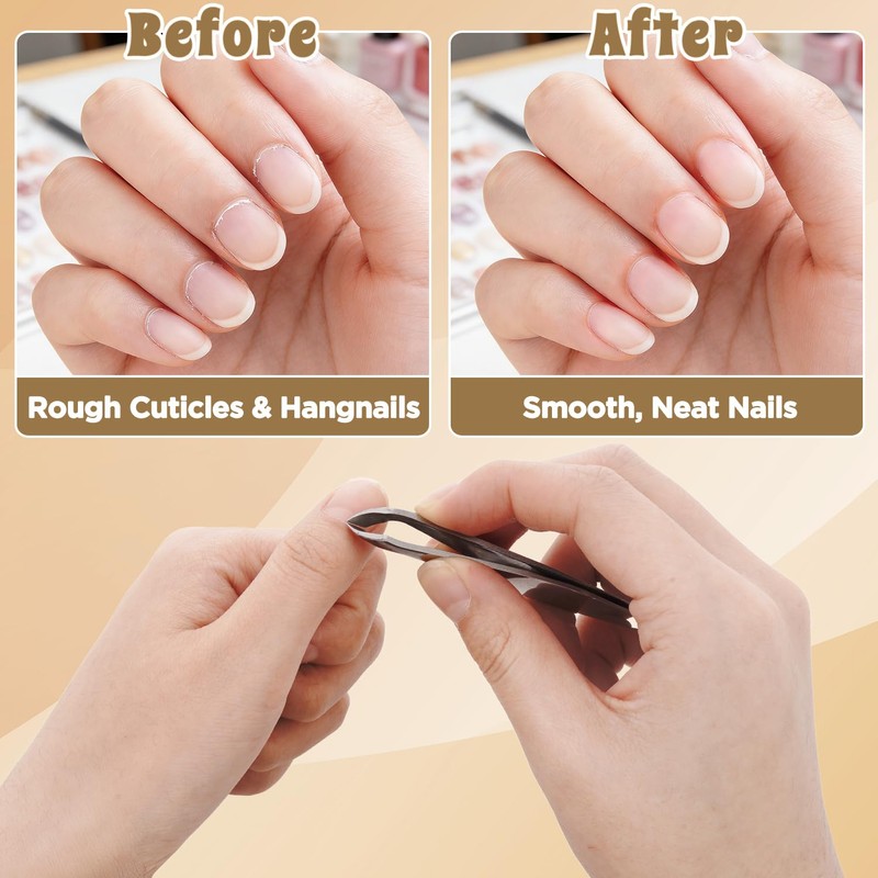 2 Pieces Mini Cuticle Cutter, Professional Cuticle Nippers Cuticle Scissors,