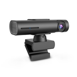 TOALLIN 2K Streaming Webcam for PC, AI Tracking PTZ Streaming Camera, Gesture Control, Dual Noise-Canceling Mics, Ultra 95° FOV, USB Web Camera for Live-Streaming/Conferencing/Video Calls