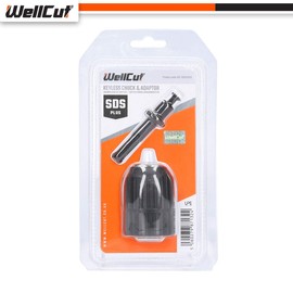 2-13MM Keyless Drill Chuck Adapter, 3-Jaw Drill Chuck 1/2"-20 UNF Mount with Strong Grip with Detachable Quick-Change Adapter Quickly Convert SDS Drills into Drill Drivers