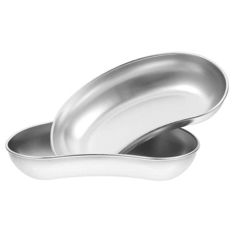 iplusmile Kidney Bowl Stainless Steel Kidney Shaped Vomiting Basin Surgical