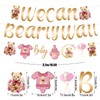 We Can Bearly Wait Banners Bear Baby Shower Banner, Pre-String