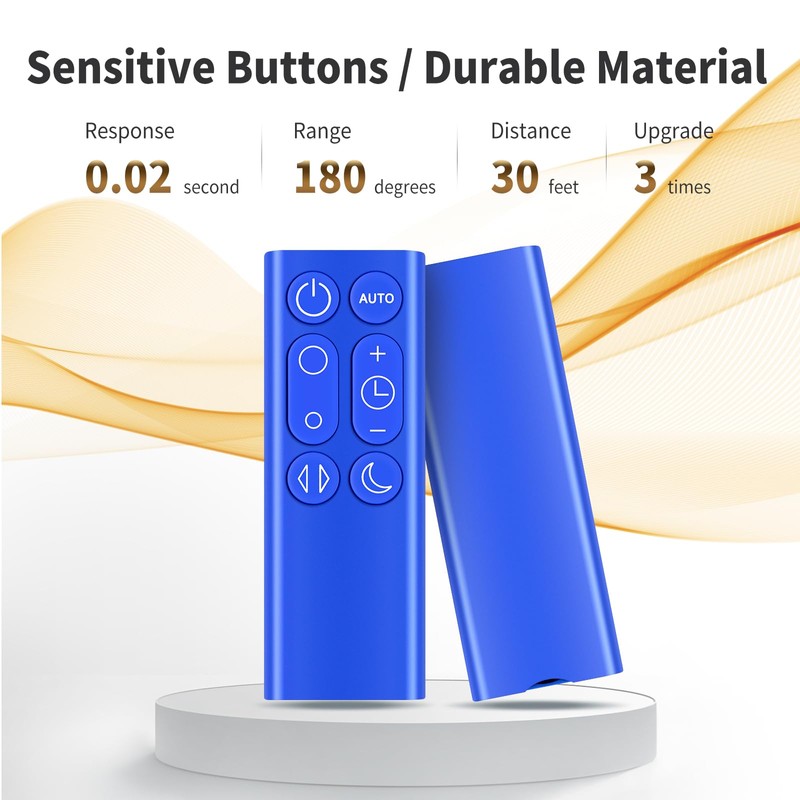 CLVIZCXOM Fan Remote Control Replacement for Dyson Pure Cool DP01