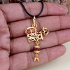 Rudra Empire Spiritual Shiva Pendant with Rudrakha and Trishul Locket