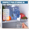 Funnymoom 2 Pack 1.5 Gallon Fridge Water Dispensers Bottle with