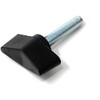 Design61 4 x Plastic Wing Screws with Threaded Bolts Steel