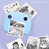 Instant Print Camera for Kids 24MP 1080P Dual Lens Multi