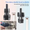 Unbranded Electric Drill Compatible PVC Pipe Threader Kit for Electric