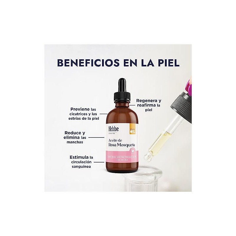 Hebbe - Kit Aceites Rosa Mosqueta Jojoba Karité