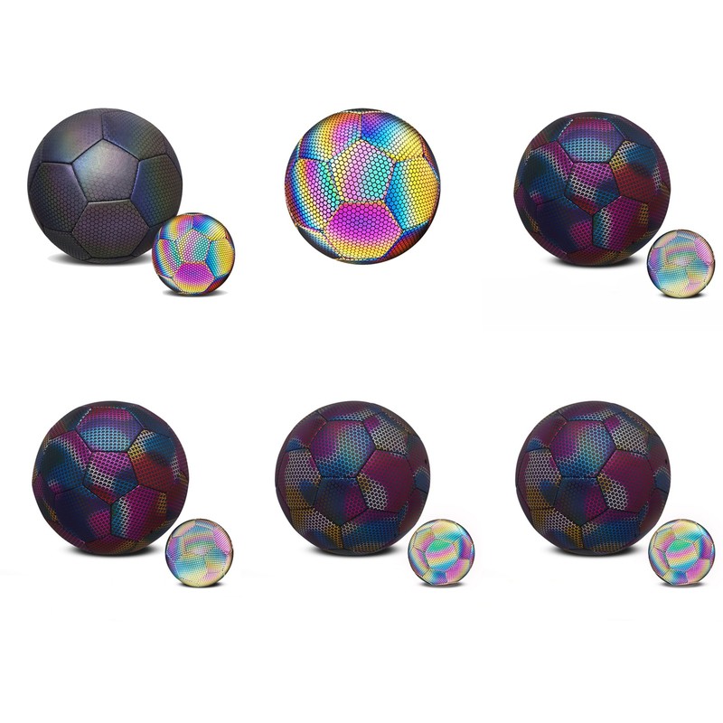 Luminous Reflective Football Luminous Soccer Ball Training Ball for Normal
