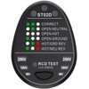 revolt Socket Testing Equipment: Socket Tester with Status LEDs, up