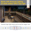 Armacost Lighting 560825 White LED Tape Light Connector