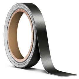 VViViD Black Matte Metallic Air-Release Adhesive Vinyl Pinstripe Tape Roll (½ Inch x 20ft)