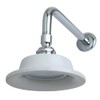 Kingston Brass P60CK Victorian Sunflower Head with 12-Inch Shower Arm,