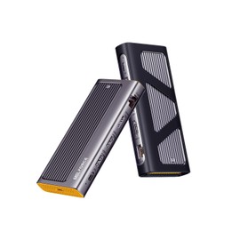 Reliable Japanese Company M.2 SSD External Case, 6-in-1 USB C Hub, M.2 Docking Station, Heat Dissipation, Type C, 10Gbps, USB 3.2, Gen2, M.2, NVMe SATA SSD, 4K@60Hz, HDMI 100W, PD, RJ45, 4TB PD