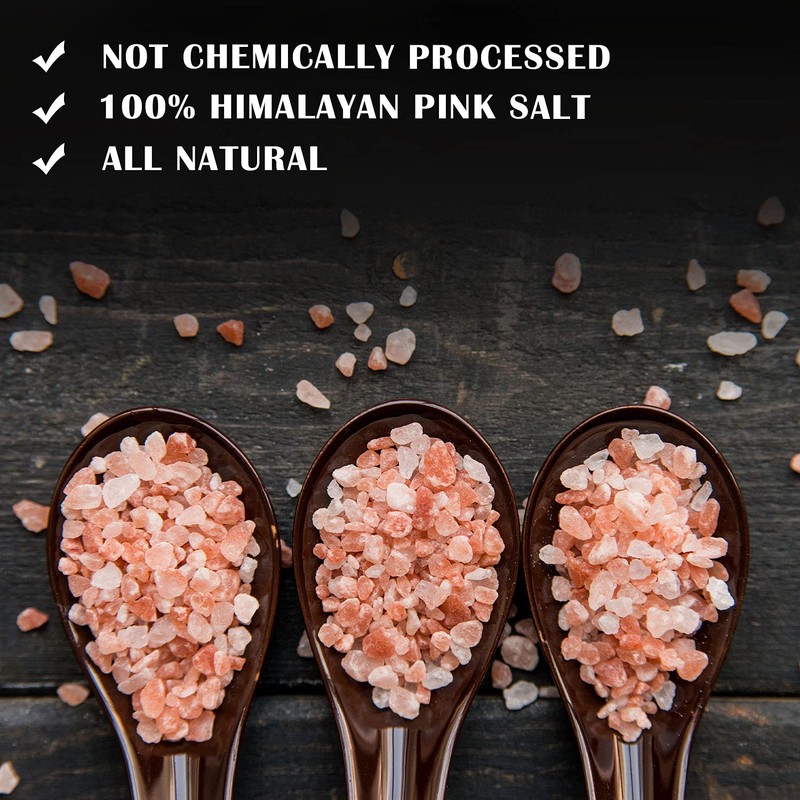 Himalayan Chef Pink Salt Coarse Refillable Grinder, 4.2 Ounce (Pack