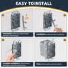 WooFog Switch Box Straps on Electrical Outlet Repair, Electrical Box