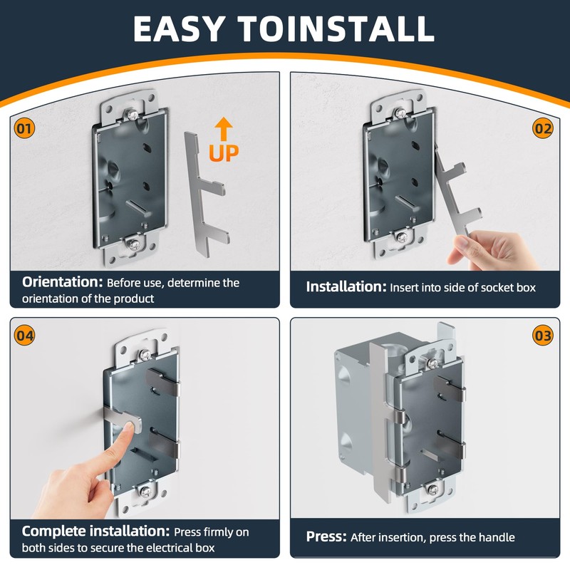 WooFog Switch Box Straps on Electrical Outlet Repair, Electrical Box