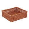 Backideen Shelf Basket Classic Rectangular Brown D 31 cm x
