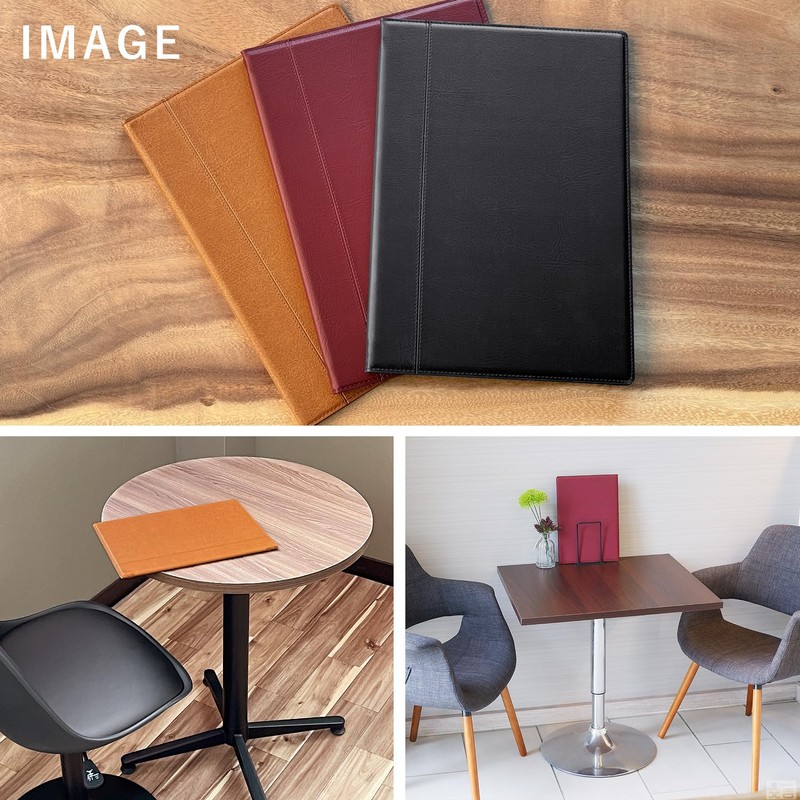 Menu Book Grace Hard Type Clear File 12 Pages (6