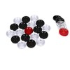 Pam Herbals Professional Carrom Board Game Crystal 8mm Coins, Set