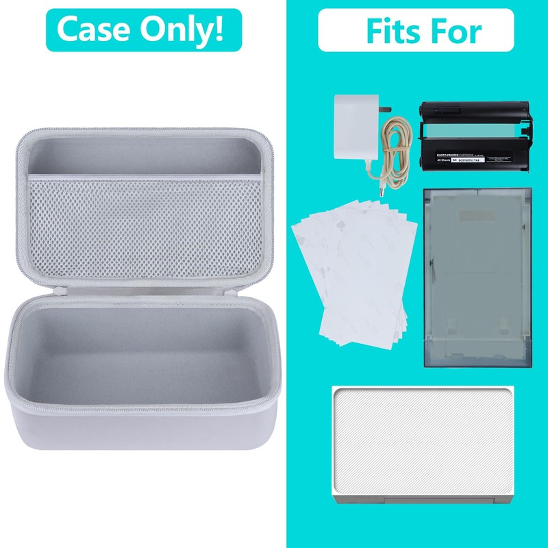 RIYADAone Hard Case Replacement for Liene 4x6'' Photo Printer Full-Color