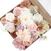 BeauFairy Artificial Flowers Bouquet Combo Box Set, Fake Flower with