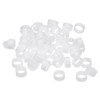 MECCANIXITY Silicone Rubber Bands Rings 100Pcs Non-Slip 10mm Dia 1mm