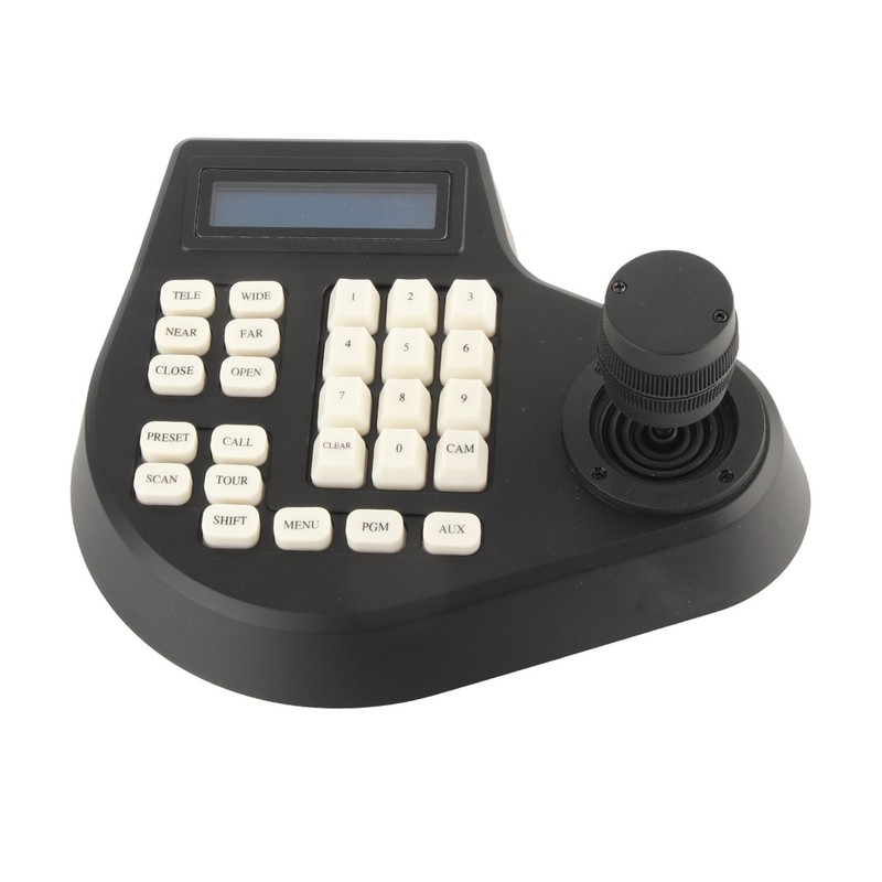 PTZ Pan Tilt Keyboard Controller Analog Coaxial Dome Camera Controller