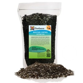 Gardenera Moisture Control Potting Soil - Prevent Over and Under Watering for Your Container Plants! - 1 Quart