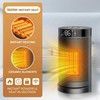 Space Heater, Electric Heaters for Indoor Use, Digital Display, 24H