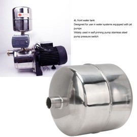 4L Pump Pressure Switch Tank, Waterproof Pump Pressure Switch Tank for Self-Priming Pumps