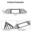 JWWY Rear License Registration Plate Frame Number Plate Holder Bracket