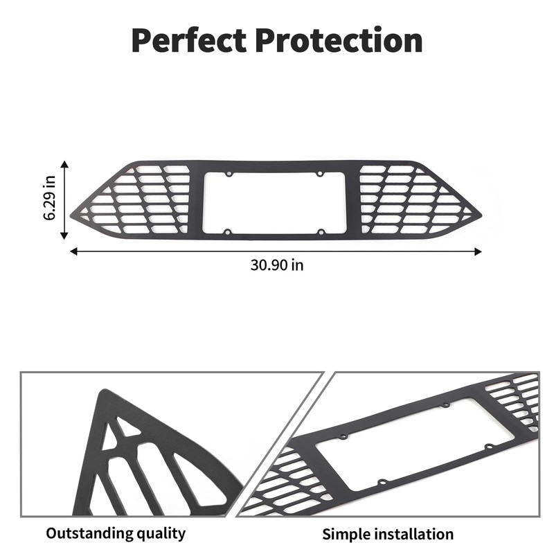 JWWY Rear License Registration Plate Frame Number Plate Holder Bracket