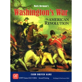 GMT Games 1002 Washingtons War The American Revolution