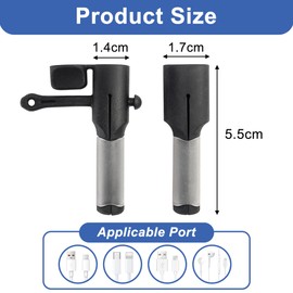 Kabelschutz Ladekabel Schutz 4 Stück Silikon Datenkabel Schutzhülle, Kabelbruch Schutz für USB, Typ-C und Lightning Ladekabel, Schwarz, Anti-Knick Kabelschutz für Handy und Zubehör