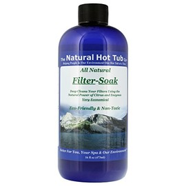 The Natural Hot Tub Company All Natural Filter Soak 16 Ounce Bottle